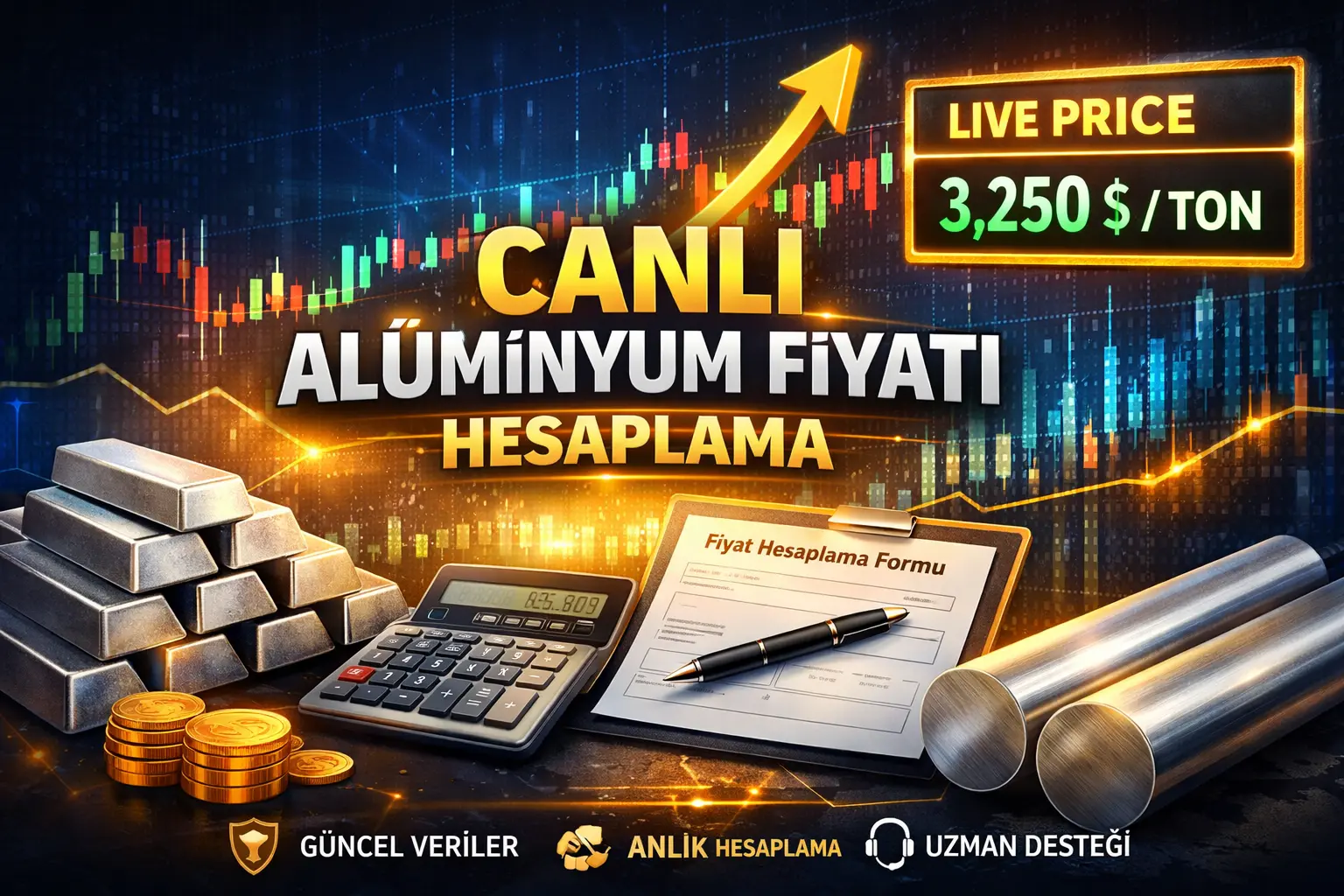 Al&uuml;minyum Fiyat Hesaplama